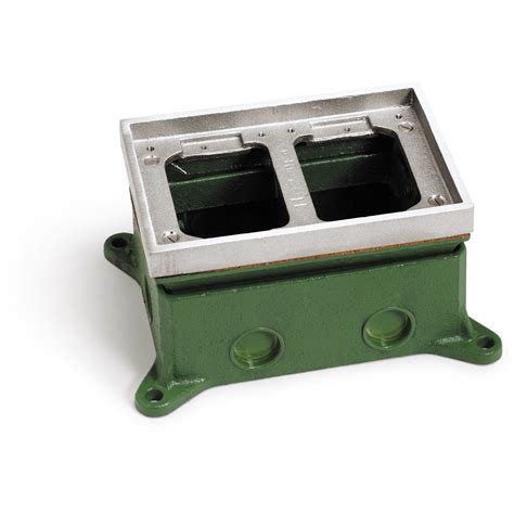 concrete floor boxes electrical|recessed floor outlets for concrete.